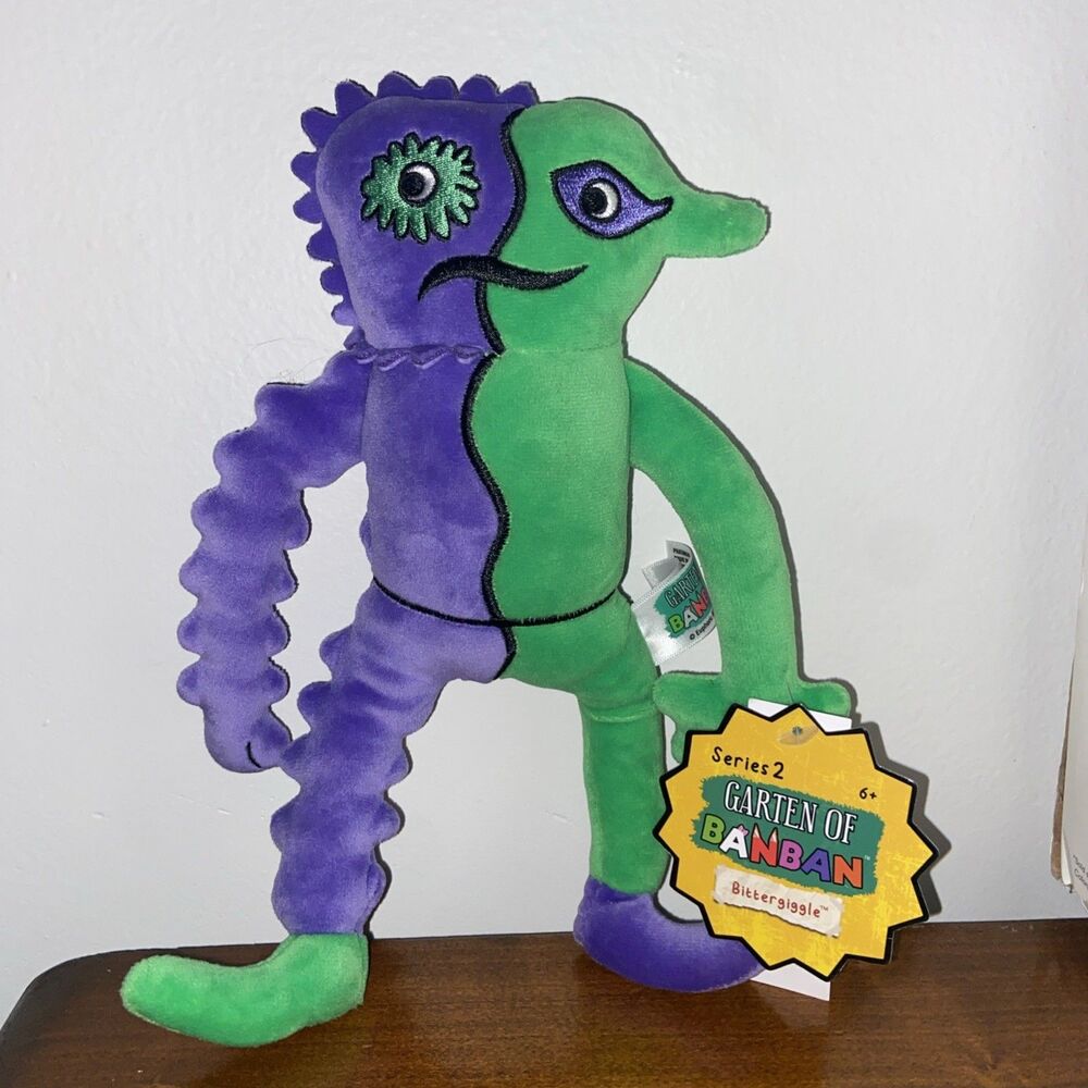 Garten Of BanBan BITTERGIGGLE 10" Court Jester Mascot PhatMojo Plush 2025 NWT